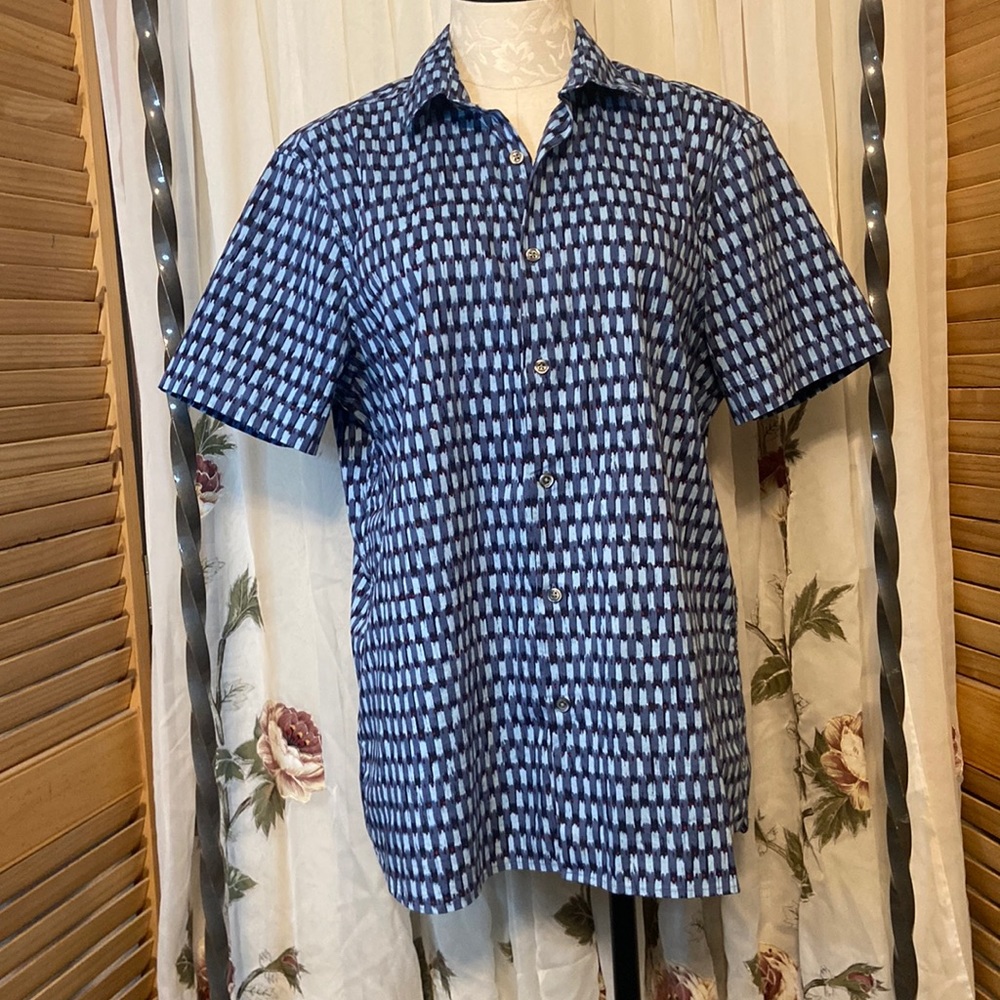 EUC Perry Ellis Slim Fit Stretch. Size L blue